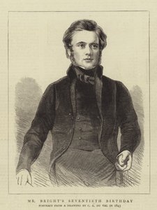 El septuagésimo cumpleaños del Sr. Bright de C. A. du Val and Co.